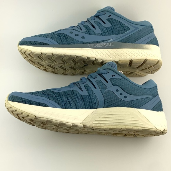 Saucony Womens GuideISO 2 Running Shoe Blue shield - Picture 9 of 13